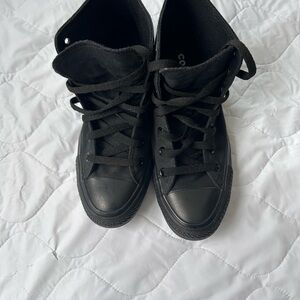 Converse Black High Top Sneakers